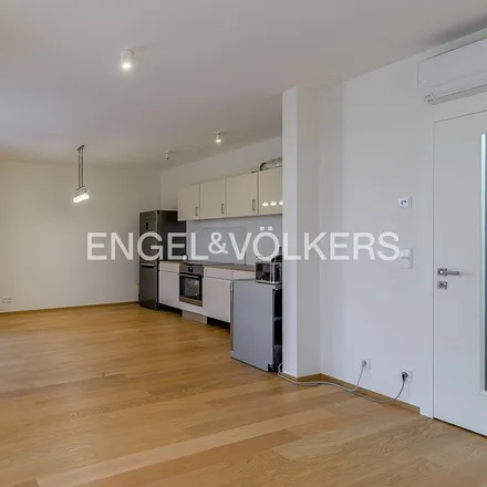 Rent this 1 bed apartment on Hodonínská 881/8 in 141 00 Prague, Czechia