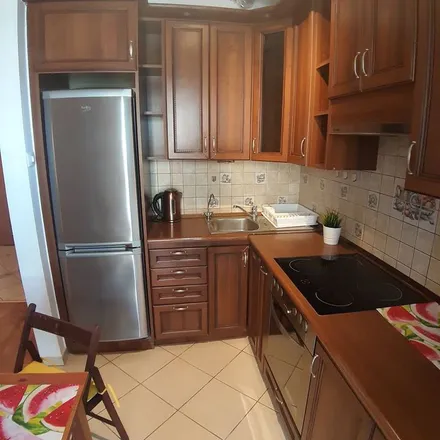 Rent this 3 bed apartment on Stryjeńskich 13D in 02-791 Warsaw, Poland