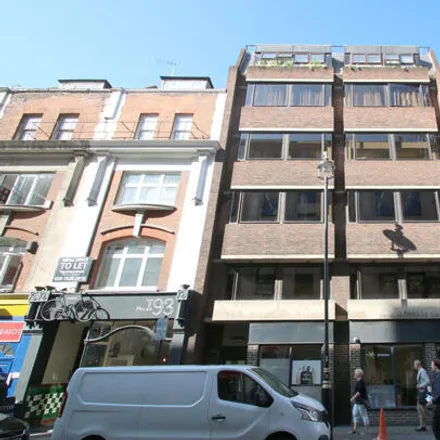 Rent this studio apartment on Supreme in Wardour Street, London