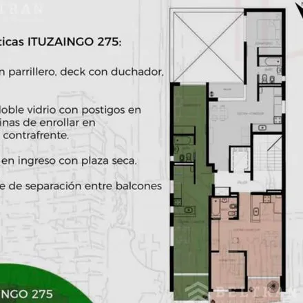 Buy this 1 bed apartment on Ituzaingó 277 in República de la Sexta, Rosario