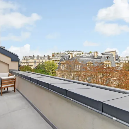 Rent this 3 bed apartment on 77 Rue des Belles Feuilles in 75116 Paris, France