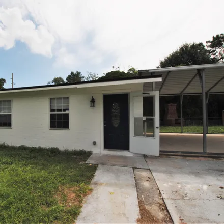 Rent this 3 bed house on 4453 Melvin Circle East in North Oak Hill, Jacksonville