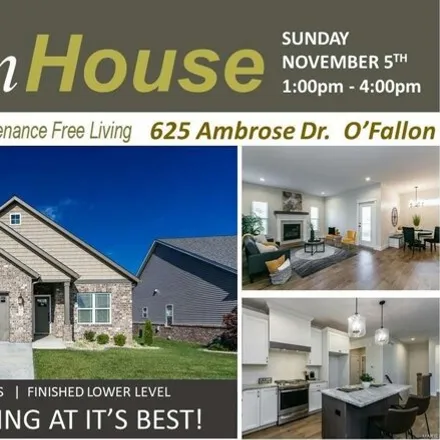 Buy this 3 bed house on 623 Ambrose Drive in O'Fallon, IL 62269