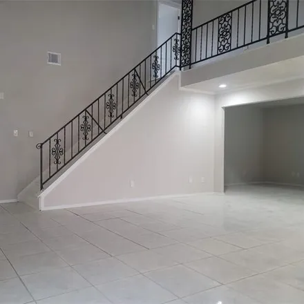 Rent this 4 bed house on 10801 Kirkfair Drive in Harris County, TX 77089