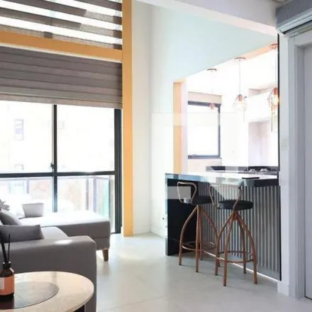 Rent this 1 bed apartment on Edifício International Duplex Residence in Avenida Ibijaú 355, Indianópolis