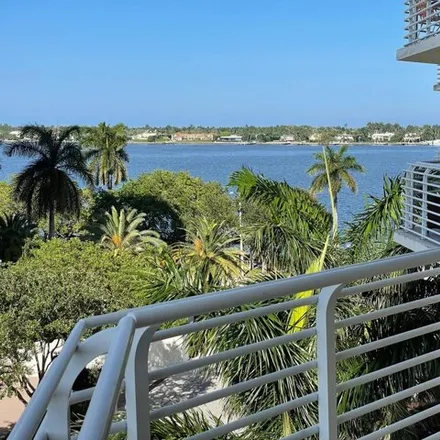 Rent this 1 bed condo on 1551 N Flagler Dr Apt 504 in West Palm Beach, Florida