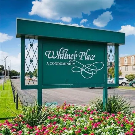 Buy this 2 bed condo on 2712 Whitney Place in Bonnabel Place, Metairie