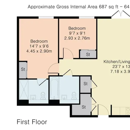 Image 9 - 79 Cumberland Road, Reading, RG1 3JT, United Kingdom - Apartment for rent