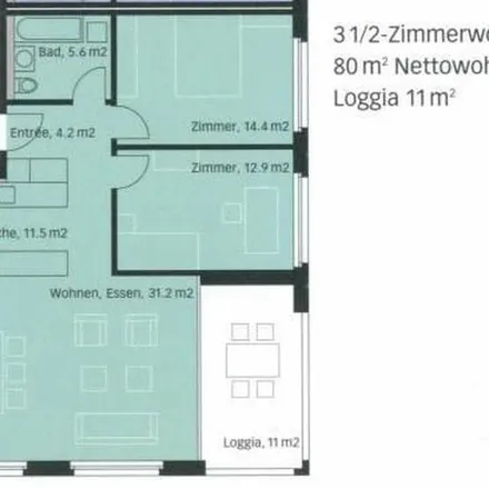 Rent this 4 bed apartment on Steinweg 7 in 3250 Lyss, Switzerland