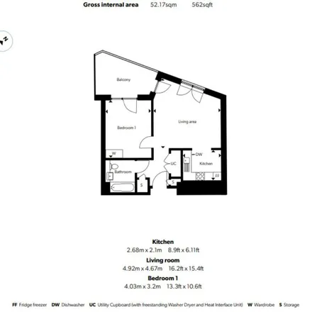 Image 3 - Merchants House, 10 Parkes Street, London, E20 3AH, United Kingdom - Apartment for rent