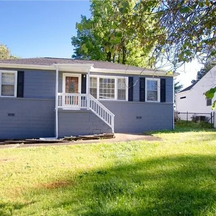 Rent this 3 bed house on 915 Bank Street Southeast in Smyrna, GA 30080