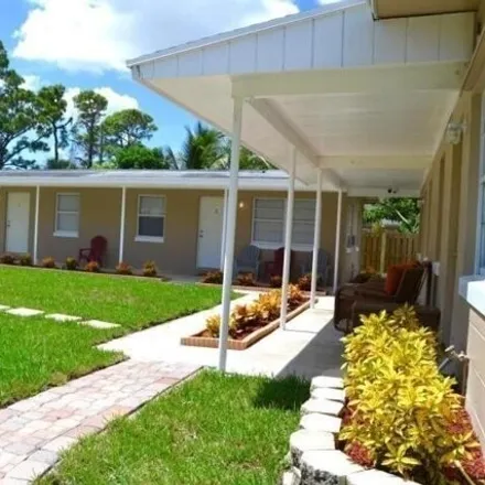 Rent this 1 bed apartment on 4788 Maine Street in Palm Beach Villas II, Palm Beach County