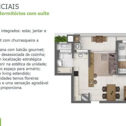Buy this 2 bed apartment on Rua Bom Jesus 920 in Juvevê, Curitiba - PR