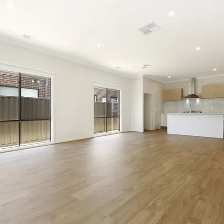 Rent this 4 bed apartment on Riverside Concourse in Cobblebank VIC 3338, Australia