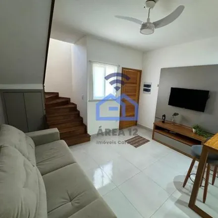 Rent this 2 bed house on Rua Benedito Miguel da Costa in Rio de Ouro, Caraguatatuba - SP