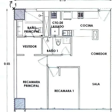 Buy this 2 bed apartment on Citta in Avenida de los Tanques, Álvaro Obregón