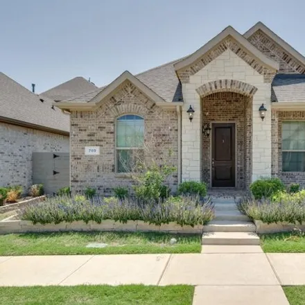 Rent this 3 bed house on 653 Boardwalk Way in Denton County, TX 76226