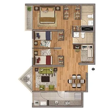 Rent this 3 bed apartment on Avenida Costanera 2200 in San Miguel, Lima Metropolitan Area 15087
