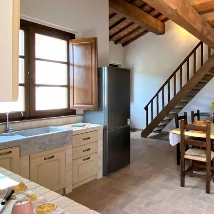 Rent this 2 bed duplex on Guardistallo in Pisa, Italy