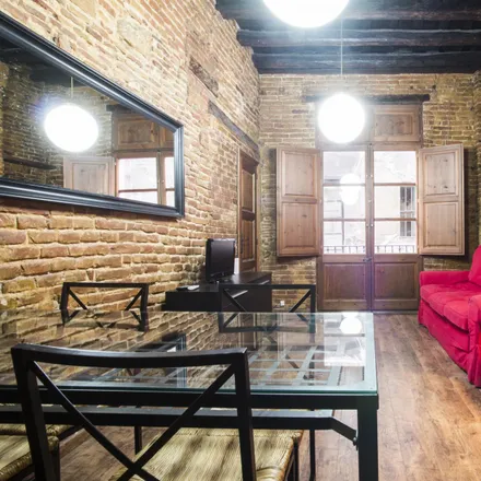 Rent this 1 bed apartment on Carrer de les Portadores in 4, 08003 Barcelona