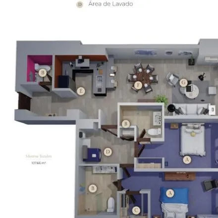 Buy this 2 bed apartment on Miyana Torre Colibrí in Prolongación Moliere, Miguel Hidalgo