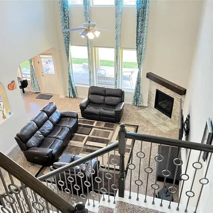 Rent this 4 bed apartment on 9432 Raven Mill Lane in Harris County, TX 77433