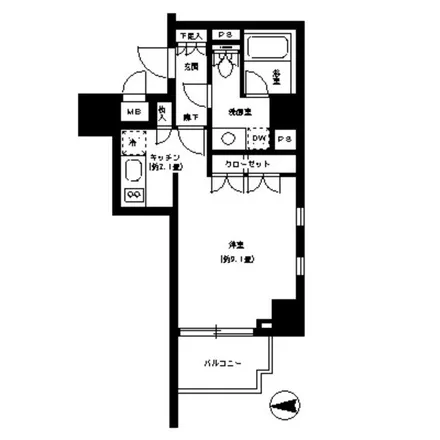 Image 2 - ベルメゾン神田, Yasukuni-dori, Kanda-Sudacho 2-chome, Chiyoda, 101-0033, Japan - Apartment for rent