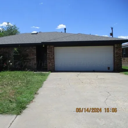 Rent this 3 bed house on 5490 South Fannin Street in Amarillo, TX 79110