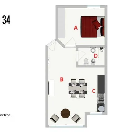 Buy this 1 bed apartment on Aristóbulo Del Valle 24 in Partido de San Vicente, San Vicente