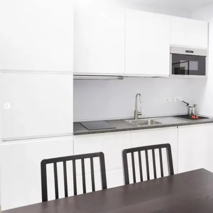 Rent this 1 bed apartment on Cacau Temakeria in Via Enrico Stendhal, 20143 Milan MI