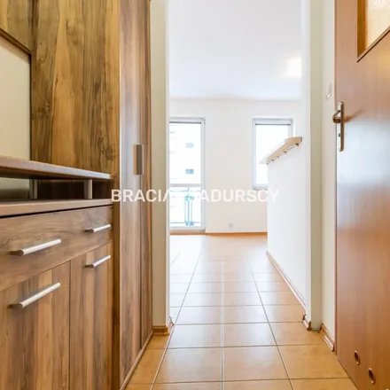 Rent this 1 bed apartment on Generała Augusta Fieldorfa-Nila 12 in 31-209 Krakow, Poland