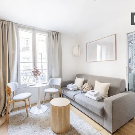 Rent this studio apartment on 10 Rue Rennequin in 75017 Paris, France
