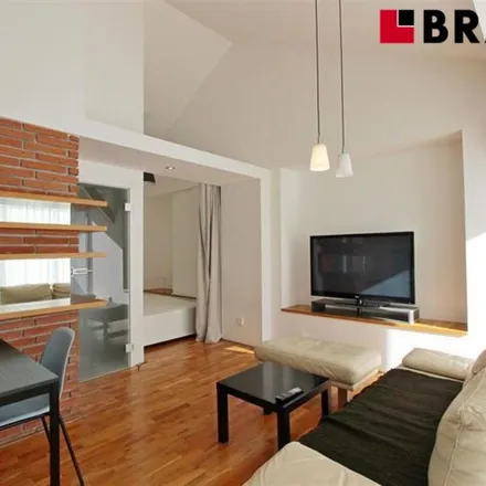 Rent this 1 bed apartment on Střední průmyslová škola a Vyšší odborná škola Brno in Sokolská, příspěvková organizace