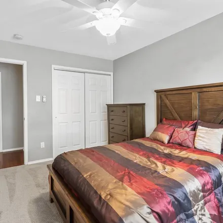 Rent this 3 bed apartment on 412 Silver Oak Lane in Lewisville, TX 75067