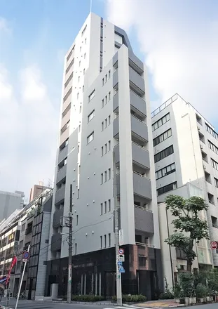 Rent this studio apartment on unnamed road in Shintomi, Chuo