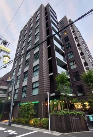 Rent this 2 bed apartment on シティタワー恵比寿 in 新橋通り, Ebisu 1-chome