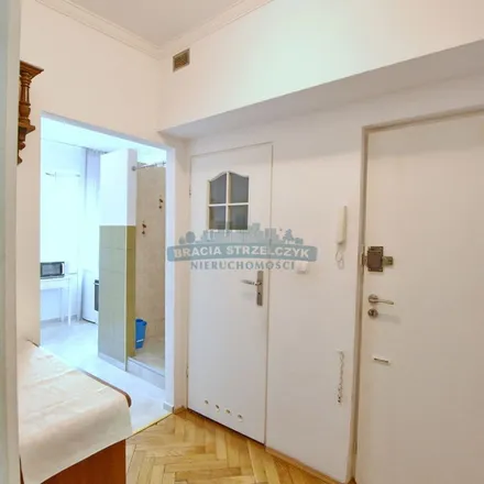 Rent this 1 bed apartment on Bieniewicka 18 in 01-632 Warsaw, Poland