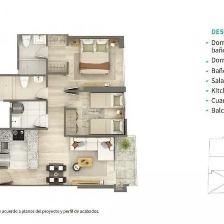 Buy this 2 bed apartment on De La Marina Avenue in San Miguel, Lima Metropolitan Area 15087