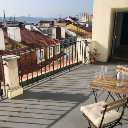 Rent this 1 bed apartment on Rua dos Duques de Bragança in 1200-484 Lisbon, Portugal