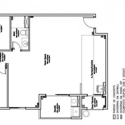 Buy this 2 bed apartment on Rua do Herval 1280 in Cristo Rei, Curitiba - PR