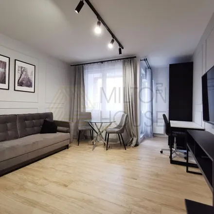 Rent this 1 bed apartment on Wileńska 14B in 03-414 Warsaw, Poland