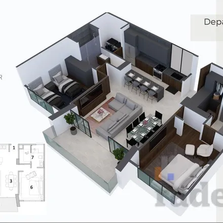 Buy this 1studio apartment on Avenida Alfonso Reyes in Contry Lux, 64780 Monterrey