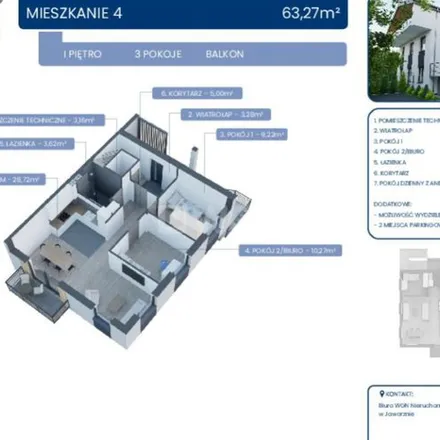 Image 1 - Podwale 53, 43-600 Jaworzno, Poland - Apartment for rent