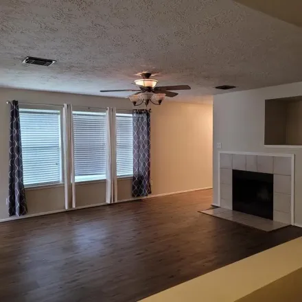 Rent this 3 bed apartment on 7782 Hunter Pak Lane in Chambers County, TX 77523