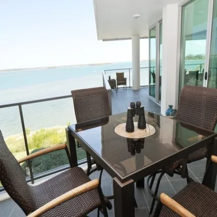 Rent this 3 bed apartment on Ephraim Island Parade in Paradise Point QLD, Australia