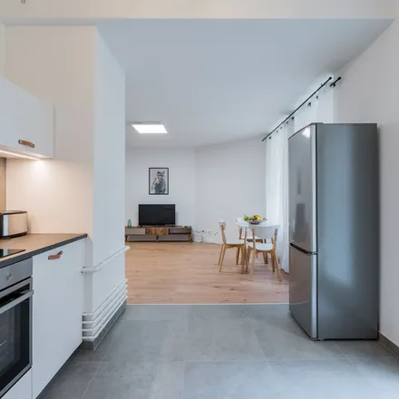 Rent this 2 bed apartment on Dolziger Straße 13 in 10247 Berlin, Germany