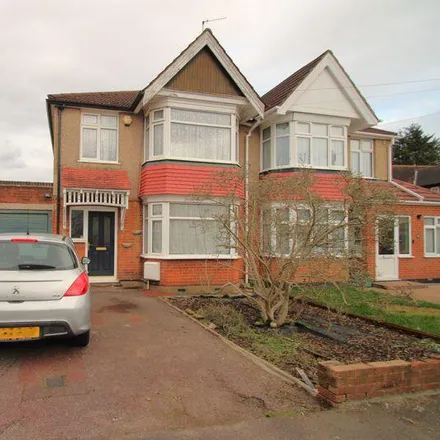 Rent this 3 bed duplex on Manor Way in London, HA2 6BZ