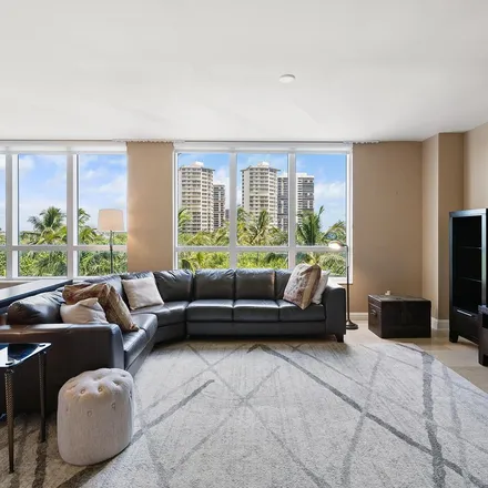 Rent this 3 bed apartment on Palm Beach Marriott Singer Island Beach Resort & Spa in 3800 North Ocean Drive, Palm Beach Isles