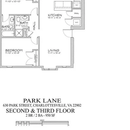 Image 4 - 630 Park Street, Charlottesville, VA 22905, USA - Apartment for rent