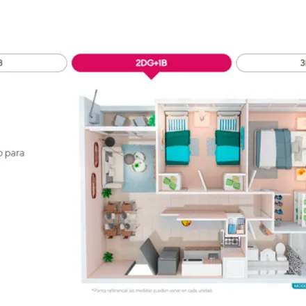 Buy this 2 bed apartment on Coronel Alvarado 2517 in 838 0741 Provincia de Santiago, Chile